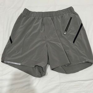 Gray lulu shorts